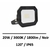 projecteur-20W-led-noir-3000K