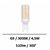 ampoule-led-G9-3000K,4,5W