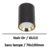spot-saillie-noir-or