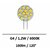 ampoule-led-G4-1,2W-6000K
