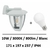 applique-led-10W-blanc-IP44