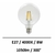 lampe-led-globe-E27-4000K