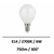 AMPOUle-led-E14-6W-2700K