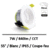 spot-coupe-feu-blanc