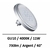 ampoule-led-GU10-11W-argent