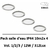 spot-led-gris-12W-pack-salle-d-eau