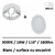 spot-led-blanc-18W-surface-encastre