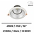 spot-led-encastre-blanc-lited-25W