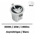 spot-led-encastre-asymetrique-20W-blanc