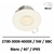 spot-led-blanc-arlux-encastre-5W-600lm-CCT