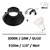 spot-led-noir-basse-luminance-10W