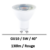ampoule-led-GU10-rouge