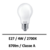 ampoule-led-E27-classe A