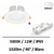 spot-led-blanc-clareo-11W-5000K-encastre