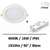 spot-led-encastre-blanc-IP65-16W-4000k