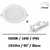 spot-led-encastre-IP65-clareo-16W-5000K