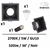 spot-led-encastre-noir-xanlite-gu10
