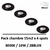 spot-led-encastre-noir-10W