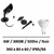 spot-led-pirqute-jardin-6W