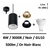 spot-led-noir-spectrum-suspendu-GU10-6W3000K
