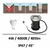 spot-led-encastre-4W-ampoule-GU10