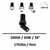 spot-led-noir-20W-spectrum