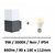 applique-led-9W