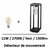 applique-led-kanlix-detecteur-noir