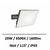 projecteur-led-xanlite-20W-noir