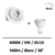 spot-led-blanc-orientable-6W-6000K