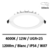 spot-led-encastre-lited-12W-albe