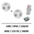 ruban-led-10m-30W-spectrum