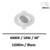 spot-led-18W-miidex-blanc