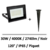 projecteur-led-noir-piquet-jardin-30W
