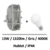 hublot-led-gris-tibelec-grille-13W