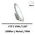 spot-led-gris-25W-encastre