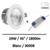 spot-led-blanc-encastre-20W