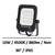 projecteur-led-10W-optonica-noir