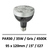 ampoule-led-35W-PAR30-gris