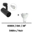 spot-led-saillie-noir-orientable-6W