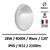 hublot-led-lebenoid-blanc-28W