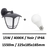 applique-led-noir-xanlite-15W-IP44