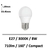 ampoule-led-8W-compact