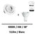 spot-led-encastre-blanc-6W
