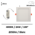 spot-led-arlux-blanc-24W