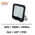 projecteur-led-3000K-noir-ledme