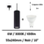 spot-led-suspendu-10°