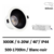 spot-led-blanc-noir