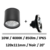 spot-led-saillie-noir