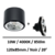 spot-led-saillie-noir